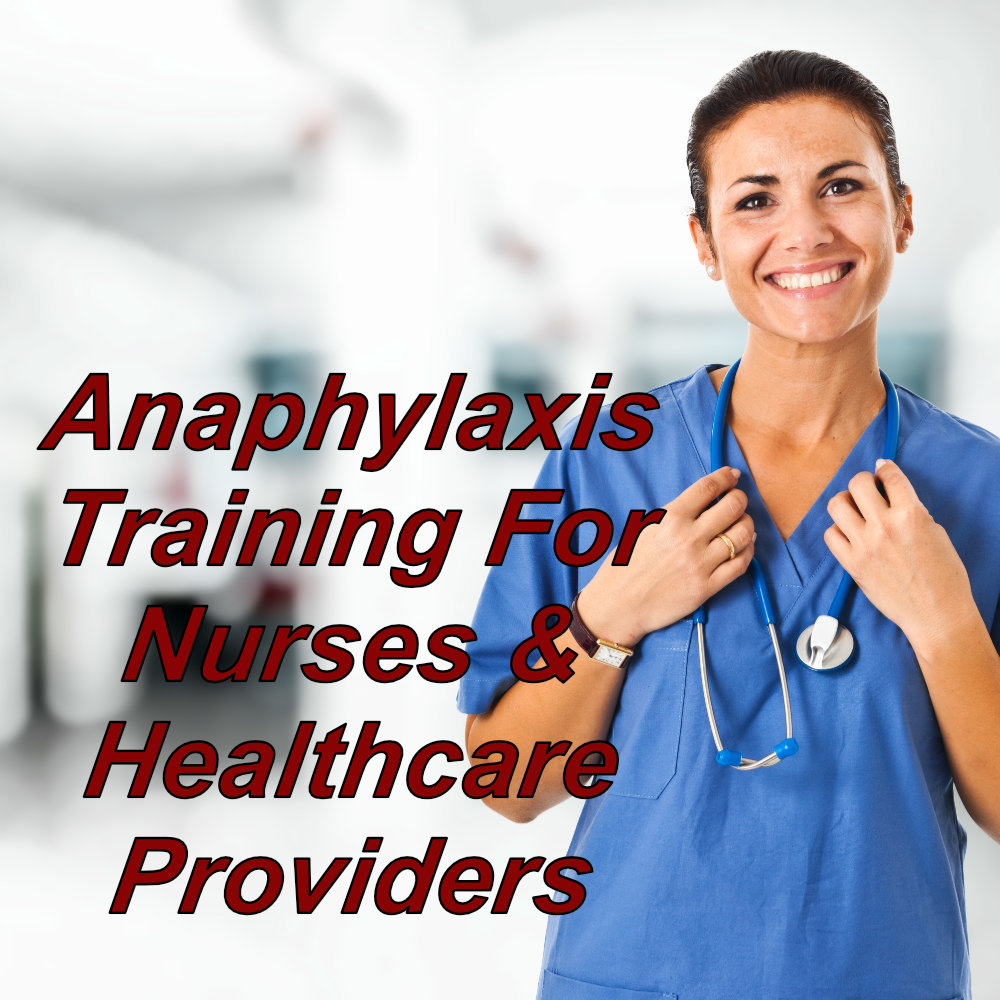 Anaphylaxis training online for healthcare professionals, click here for additional information.