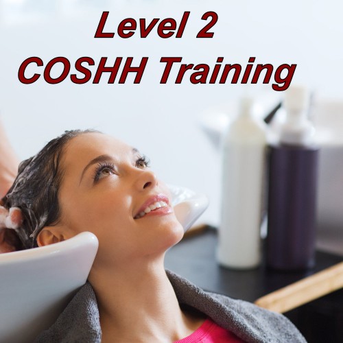 COSHH certification via e-learning, suitable for hairdressers & beauty therapy