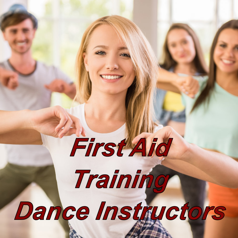 Emergency first aid training, suitable for dance teachers & fitness instructors