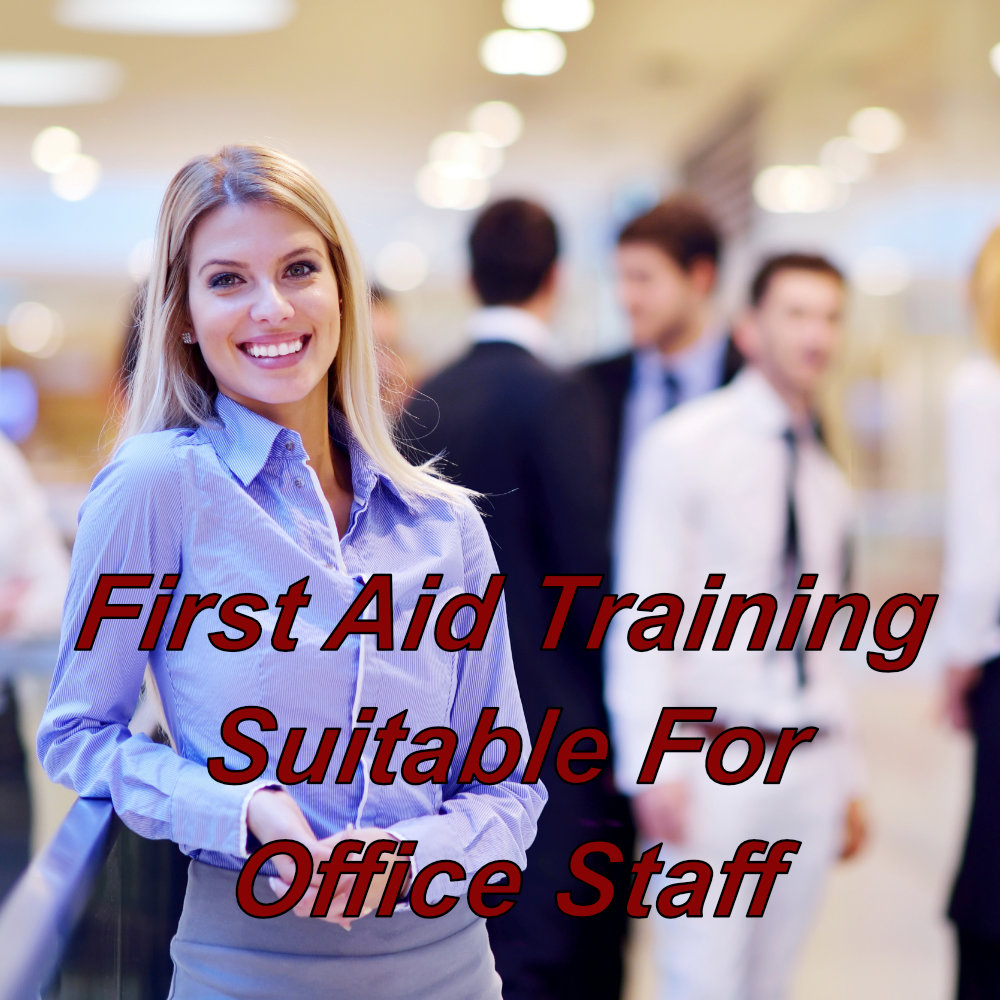 First aid training suitable for office staff, cpd certified course
