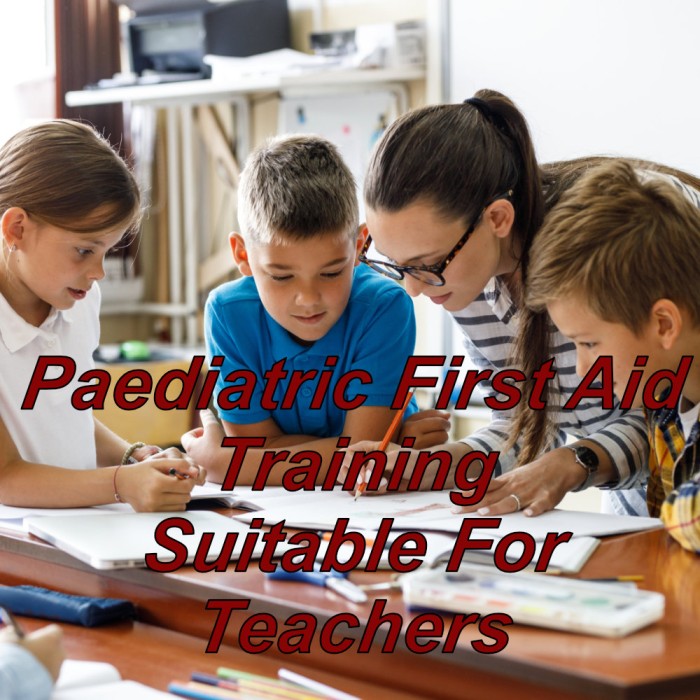Level 3 paediatric first aid training, suitable for teachers and school support staff. CPD Certified course.